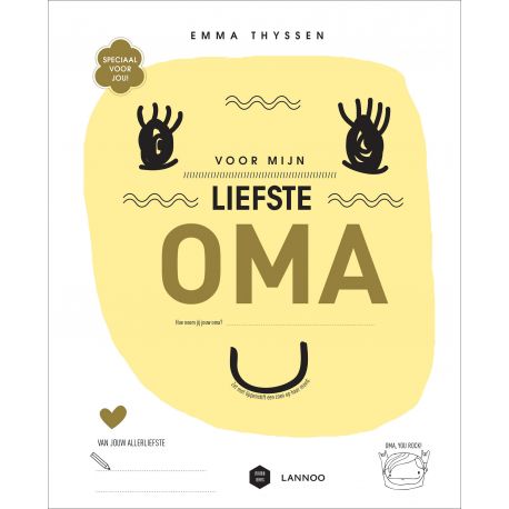 Livre Invulboekje Voor mijn liefste oma - Mama Baas