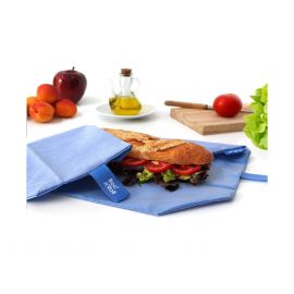 Pochette sandwich lavable et réutilisable - Boc'n'Roll - Eco Blue