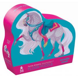 Puzzle en forme - RÃªves de chevaux - 36 pcs