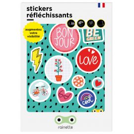 Stickers réfléchissants - Be green