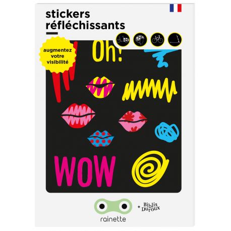 Stickers réfléchissants - Kiss