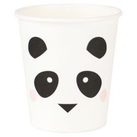 8 gobelets - mini panda