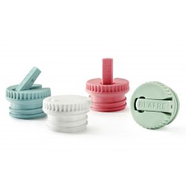 bouchon Ã  bec colorÃ© pour gourde Blafre - rose