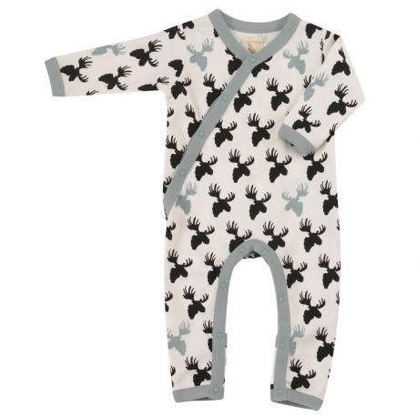 Pyjama combi avec pieds - Elan black & white Pyjama combi avec pieds - Elan black & white