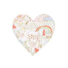 Set de 16 serviettes Valentine Doodle - small