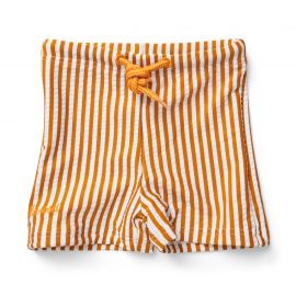 Short de bain Otto - Y & D stripe: Mustard & white