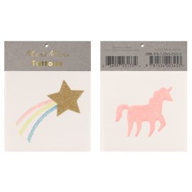 Tatouages temporaires - Star & Unicorn