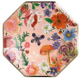 Set de grandes assiettes - Nathalie Lete - Flora