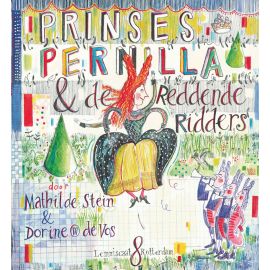 livre en néerlandais 'Prinses Pernilla en de reddende ridders'