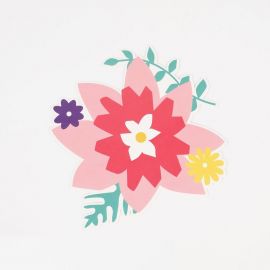 8 invitations - Fleurs