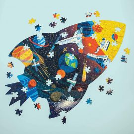Puzzle silhouette - Outer Space - 300 pcs