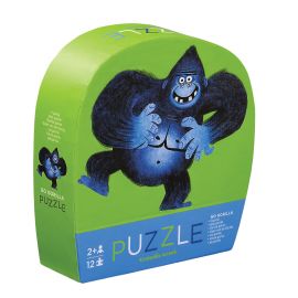 Mini puzzle - Go Gorilla - 12 pcs