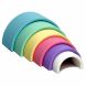 Set de jeux en silicone 6 Rainbow - pastel
