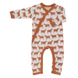 Pyjama coton bio - Mouton sienna