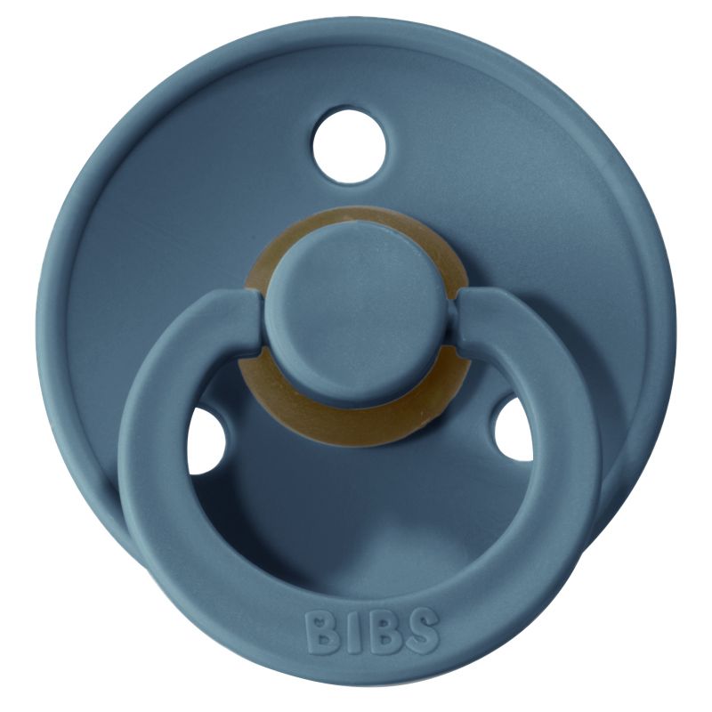 12 Loops / anneaux à suspendre Bibs - bleu gris petrole l little