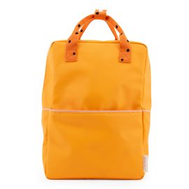 Sac à dos large Freckles - Sunny yellow / carrot orange / candy pink