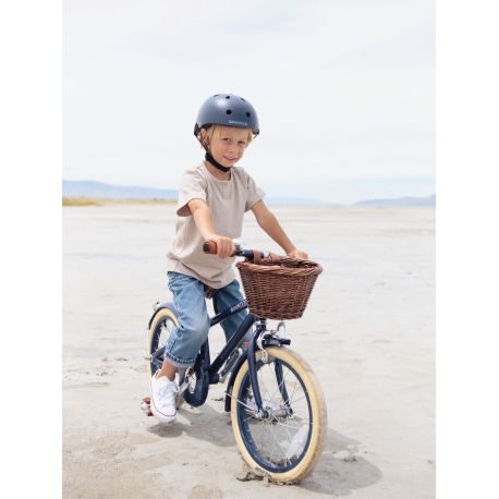 Casque de vélo enfant Classic Matte Blanc (3-7 ans) Banwood - Dröm