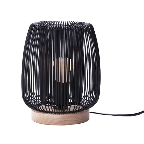 Lampe de chevet Zazu - noir