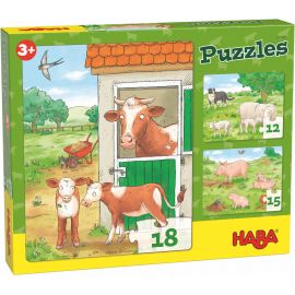 Puzzles Enfants de la ferme