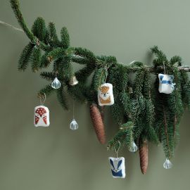 Lot de dÃ©corations de NoÃ«l - Woodland Animals 1