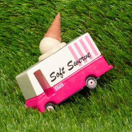 Véhicule jouet en bois Candyvan - Ice Cream Van
