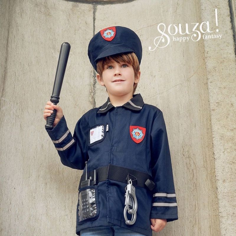 Souza for Kids - Set de déguisement Police - Le Petit Zèbre