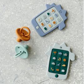 Smartphone/jouet de dentition Thomas - Dino dove blue