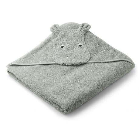 Cape de bain Augusta - Hippo dove blue