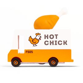 Véhicule jouet en bois Candyvan - Hot Chick Van