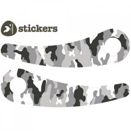 Stickers pour ReBike - Camo noir & blanc