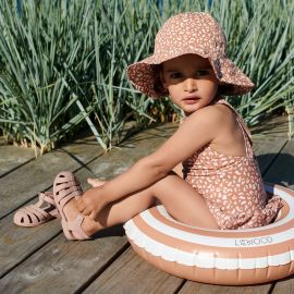 Chapeau de soleil Amelia - Mini leo tuscany rose