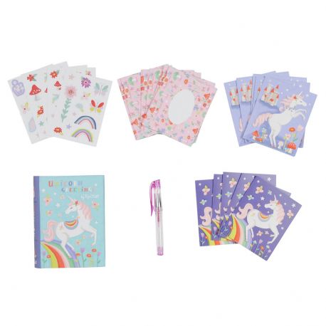 Kit de cartes postales - Licornes