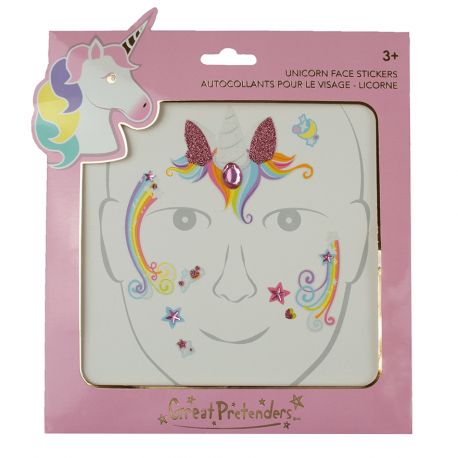 Stickers visage - Unicorn fairy
