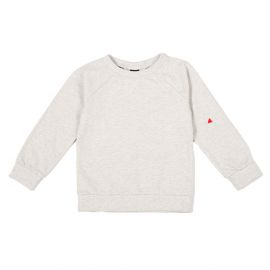 Sweater raglan - French Terry Creme Melee - BÃ©bÃ©
