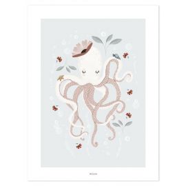 Affiche - Lady octopus