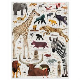 Puzzle - World of African Animals - 750 pc