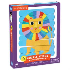 Puzzles sticks - Animaux du monde