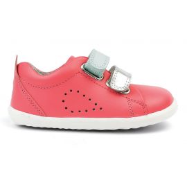 Chaussures Step Up Grass Court - Switch Guava + Silver + Mist