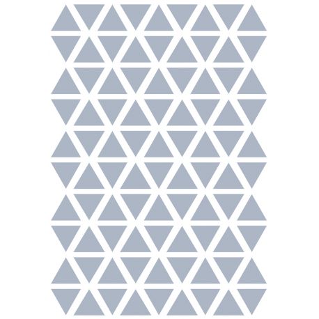 Planche de stickers A3 - Triangle - Cement