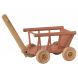 Chariot en bois - Dusty rose