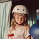 Casque de vélo enfant - crème