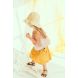 Chapeau de soleil - Small Vichy Yellow