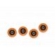 Set de 4 roues pour Mini-Flip 3-en-1 Mix & Match - Orange