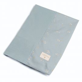 Housse de matelas à langer Calma - Willow soft blue