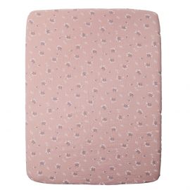 Drap-housse - Pink heather - 75x95 cm