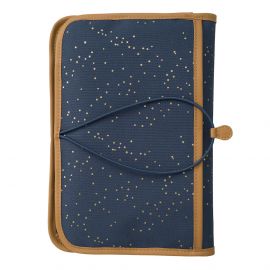 Pochette de change Indigo dots gold