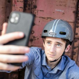 Casque vÃ©lo - Street - Suit and Tie Stripe Matte Reflective MIPS