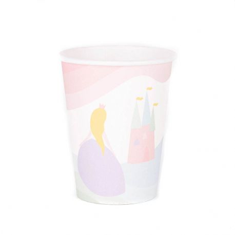 Lot de 8 gobelets - Princesse