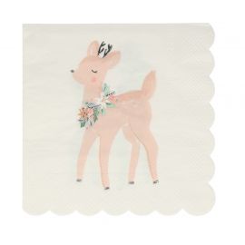 Serviettes - Pastel Deer