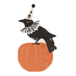 Serviettes - Vintage Halloween Crow - Lot de 16